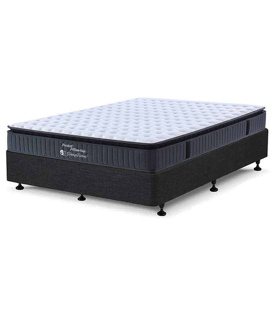 SleepTime Pocket Spring Mattress with Base